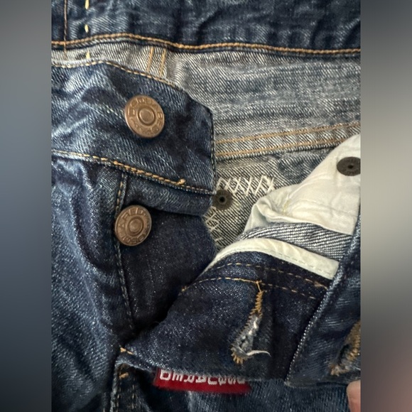 4 a very SWEET PF 2006 DSquared2 DISTRESSED “ LOW RISE” Straight Leg Jeans - Picture 9 of 15